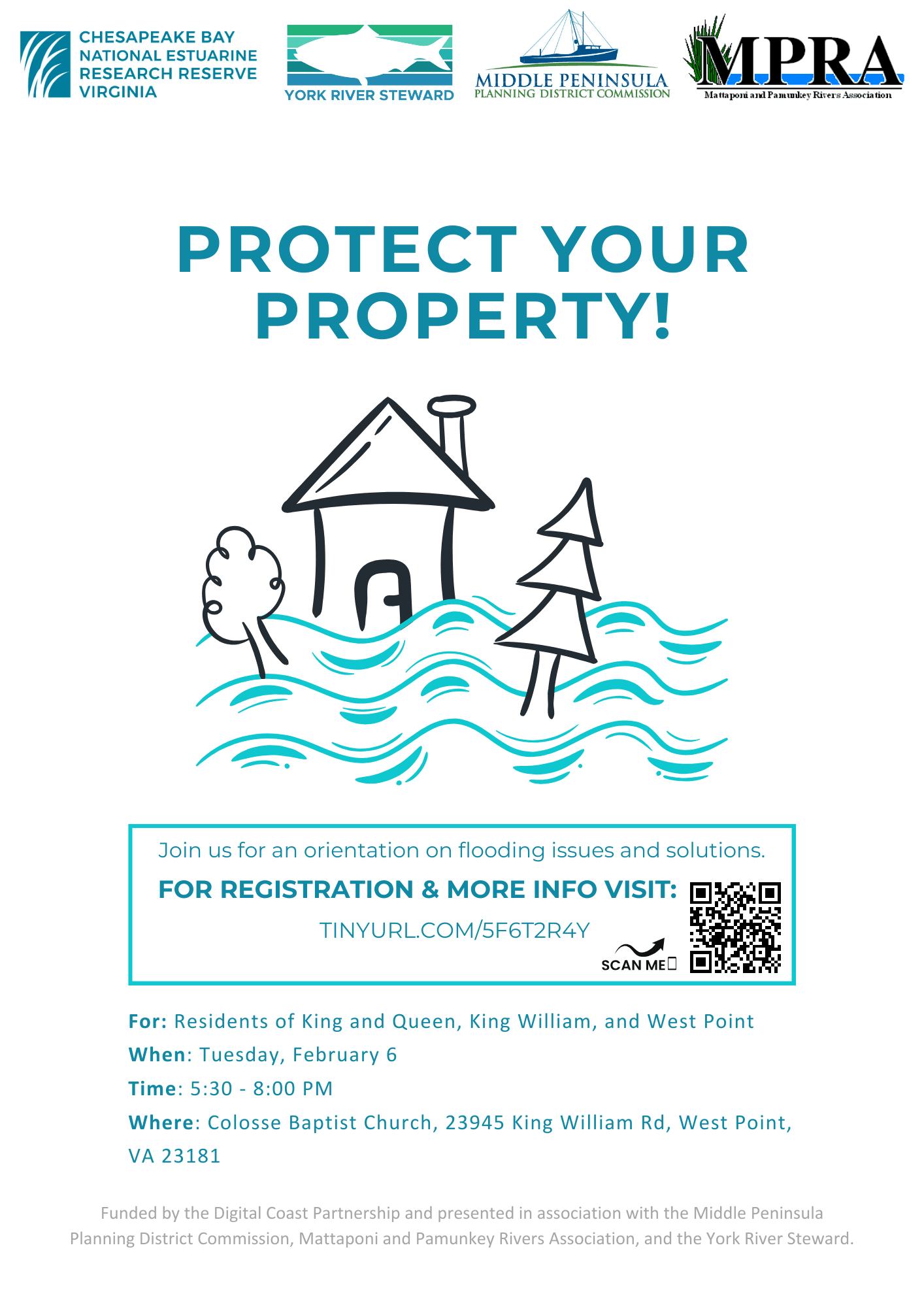 Digital only - flood resilience workshop flyer